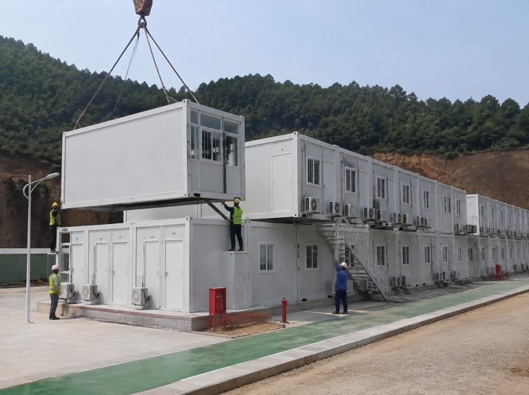 酒泉集装箱办公室与工程营地房